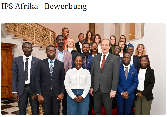 
	2026 German Bundestag Scholarship For Africans
