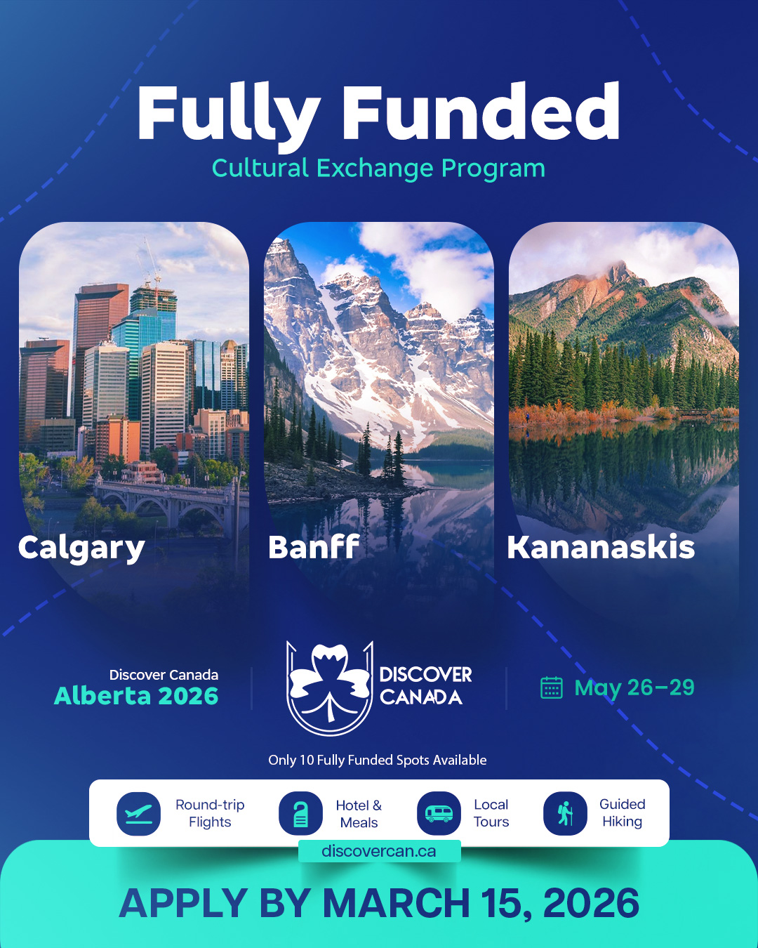 
	Discover Canada Cultural Exchange Program 
