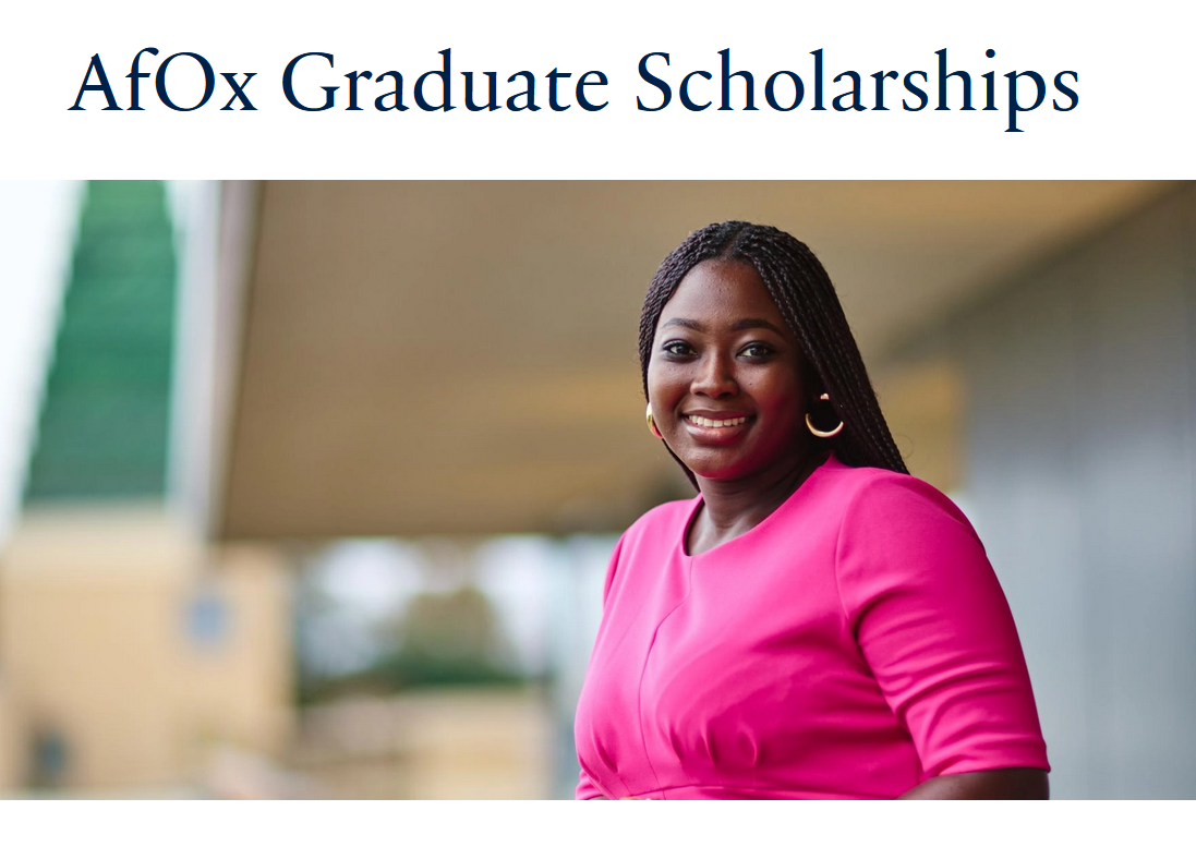 
	2026 Mastercard AfOx Scholarship at the University of Oxford
