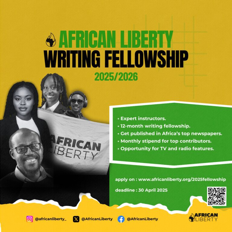 
	African Liberty Writing Fellowship Program
