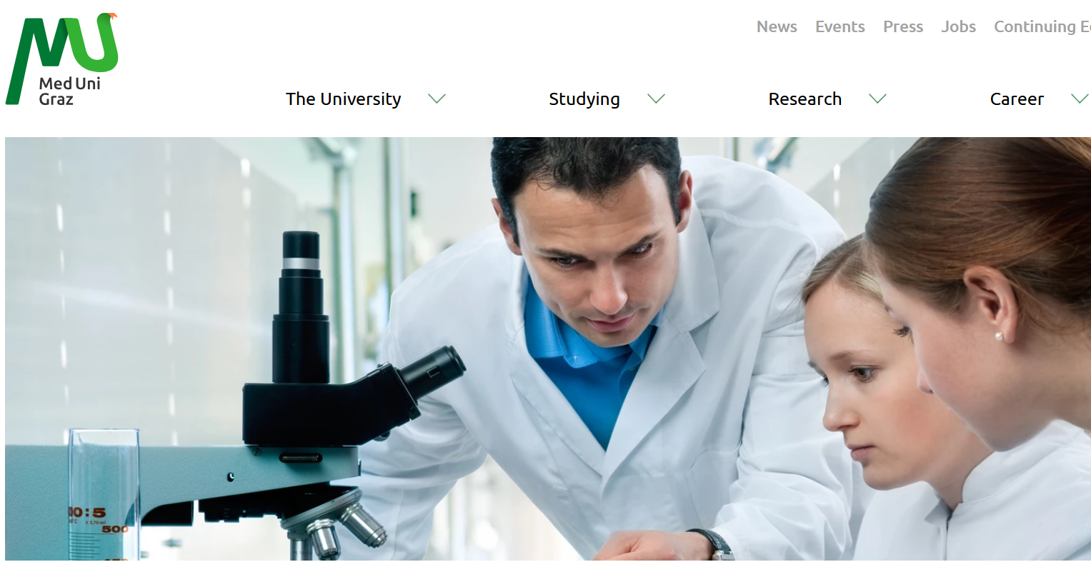 
	2026 Medical University of Graz Fully Funded Scholarship in Austria
