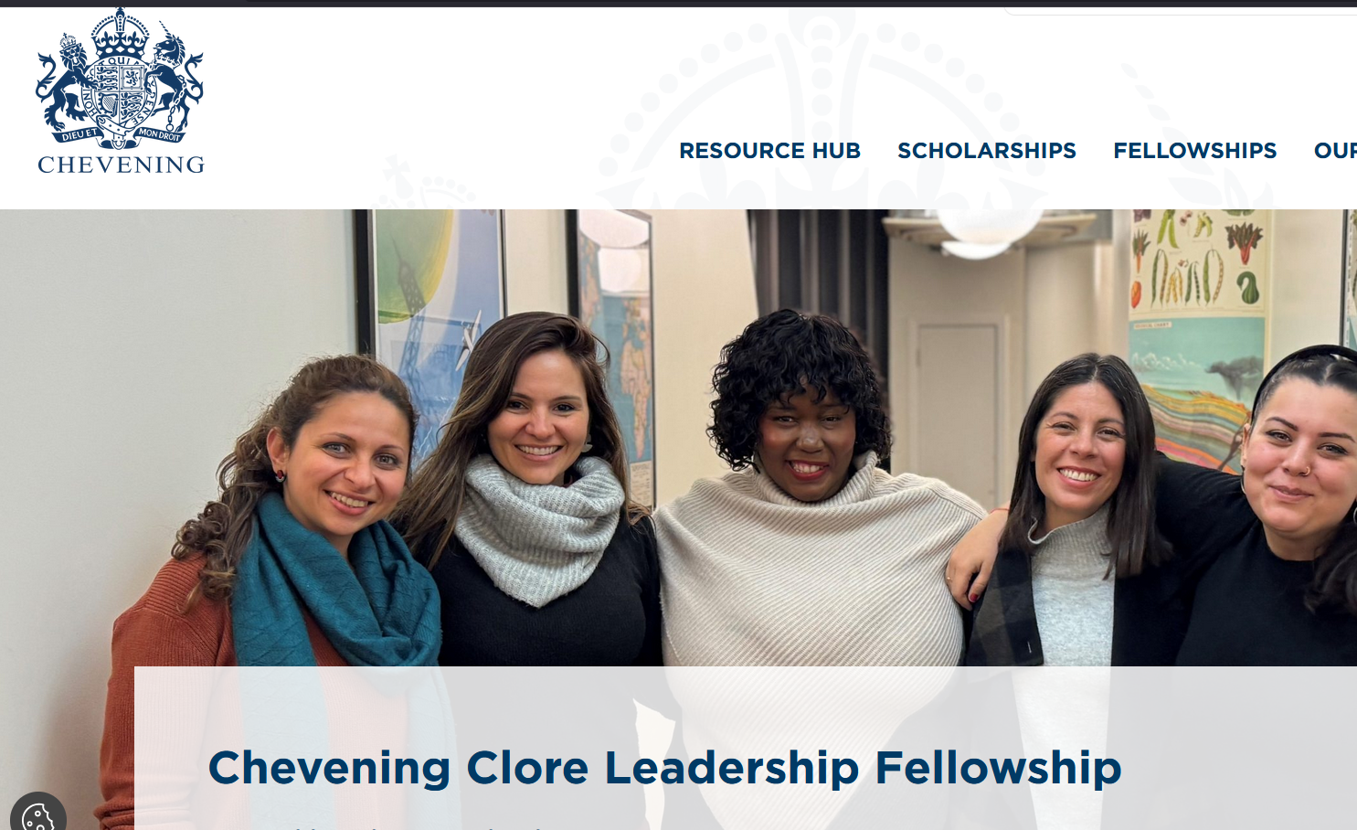 
	2026 Chevening Clore Fully Funded Leadership Fellowship in UK
