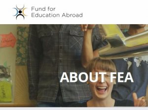 FUND FOR EDUCATION ABROAD for US Citizens